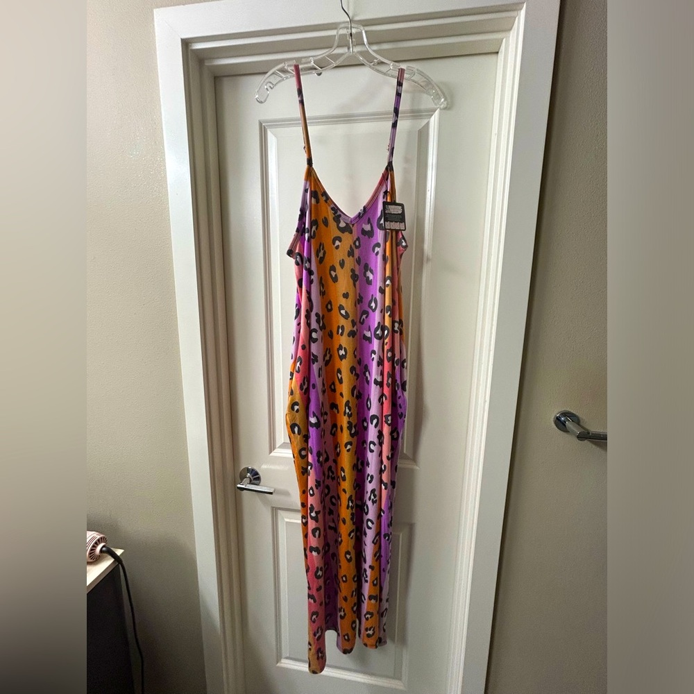Comfortable Knit Dress w/Pockets